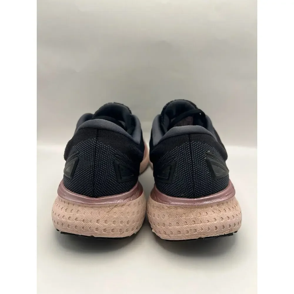 Brooks Glycerin 19 Black And Pink Running Shoes Women Size 9